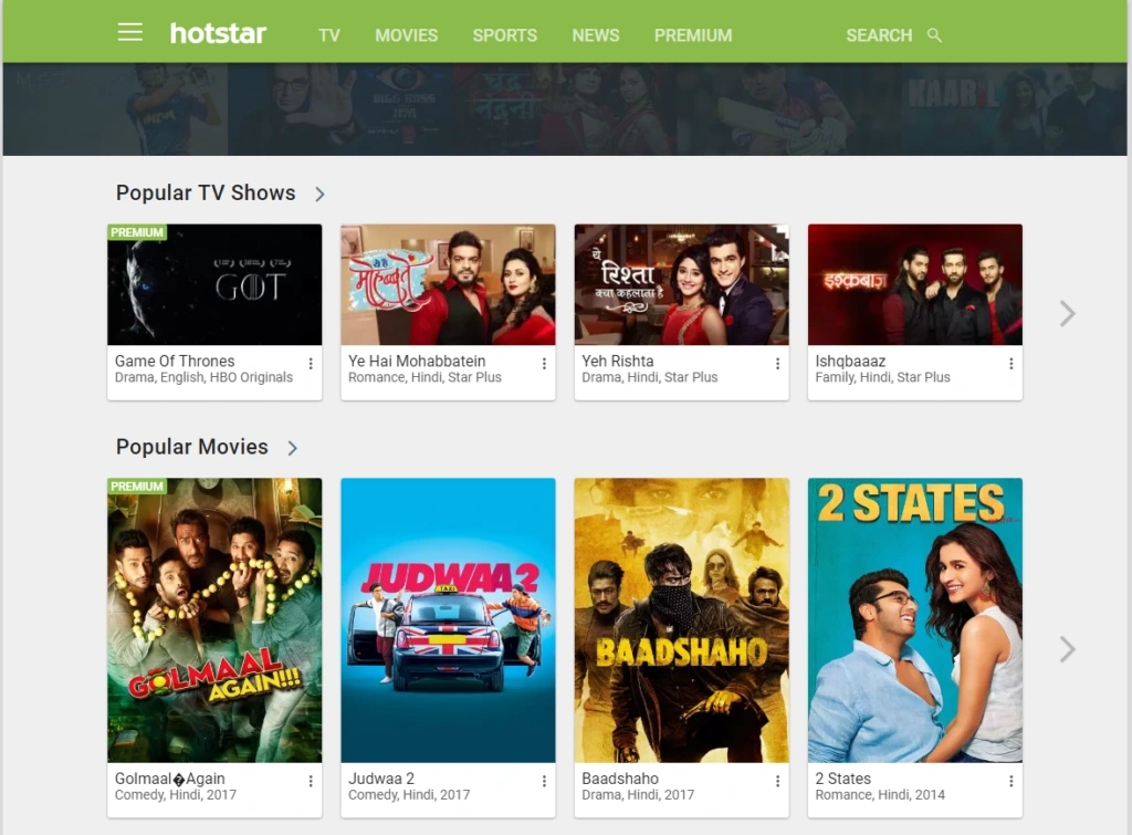 About Hotstar Apk for PC